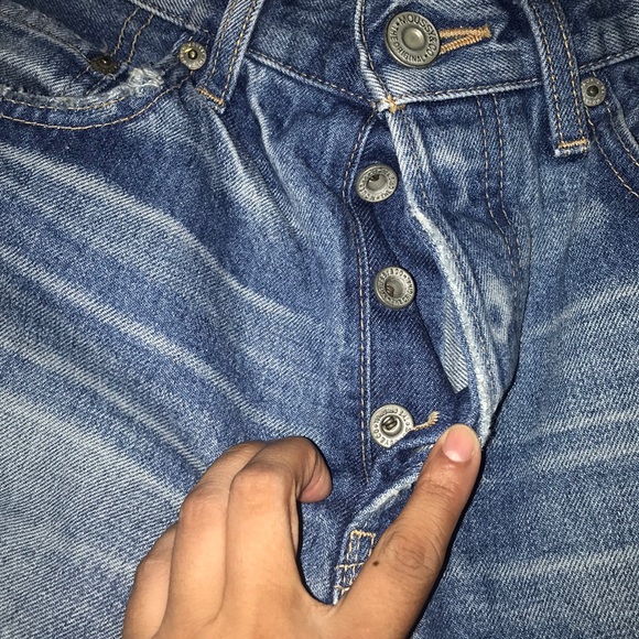 MOUSSY MV Leola Cropped Straight destroyed Jeans - Picture 15 of 15